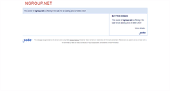 Desktop Screenshot of ngroup.net